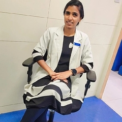 aswani Rajan, Senior executive Optometrist 