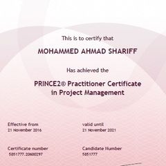 Ahmad Mohammed, Project Manager
