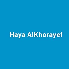 Haya Alkhorayef