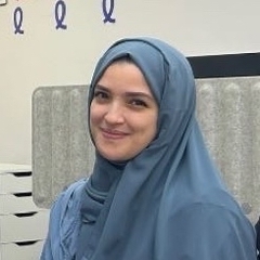 Najla Faden, senior graphic designer