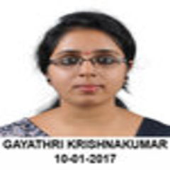 Gayathri  Krishnakumar, ASSISTANT PROFESSOR