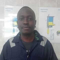 Malvus Nyamadzawo, Maintenance Technician-(Filling and Closing Machines)