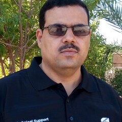 خالد الزينى, Technical support manager