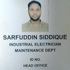 Sarfuddin  Siddique , Electrical Technician