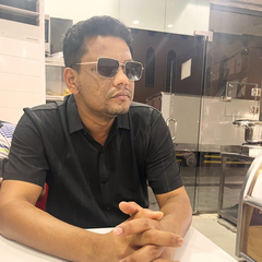 Md Saddam Hossan, company cashier