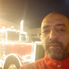 Mohamed Ettouli , heavy trailer truck driver