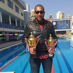Marwan Saad, swim coach Assistant