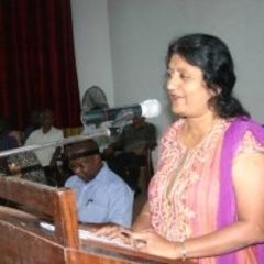 Shanthi Shanker, Headmistress of Gulf Indian High School- Girls ‘ Section 
