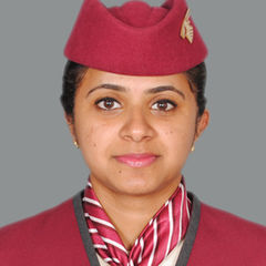 Hima Anna Abaraham, Airport services Agent