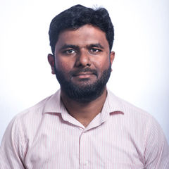 Mujibur Hussain Kamaludeen Kamaludeen, Production chemist / Incharge