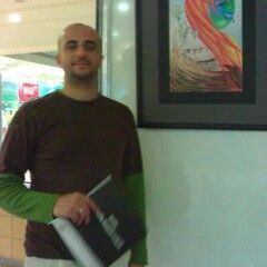 Hazem Ragheb, art teacher 