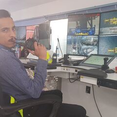 يحيى هيلاس, Remote crane operator and Coordinator 