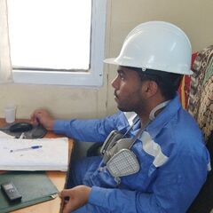 Ebrahim Bayumain, quality control inspector