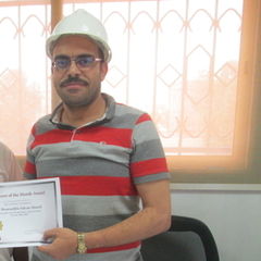 محمد سليمان مصطفى سليمان,  Superintendent production engineer