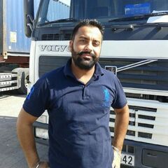 Ranyodh  Singh, heavy truck driver 