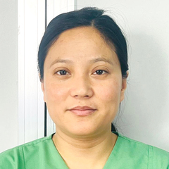 Usha Rai, Staff Nurse