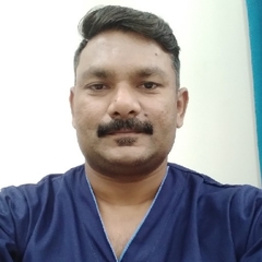 Azam Saleem, male registered nurse