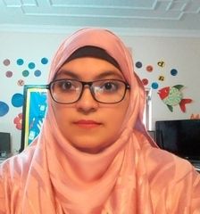 Sahar Zeeshan, home room teacher of Nursery