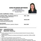 Ginalyn Botobara, ADMIN ASSISTANT