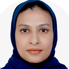 Mehar Rafeeque, Administrative/HR officer
