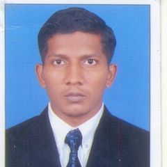 velmurugan iyapalam, Mechanical Technician