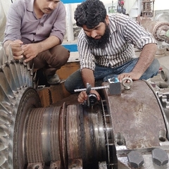 Abdullah khan, mechanical equipment maintenance technician