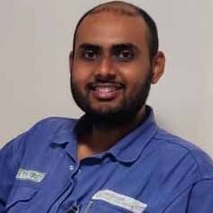 Mohammed Usman Tanveer, process lead engineer
