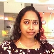 Veena Chandran, Technical Support executive and Database administrator