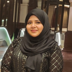 Sharfa Nurain, financial analyst