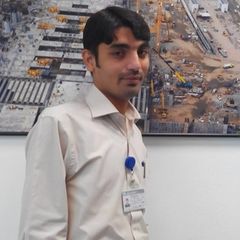 M Zubair Afzal, Project Engineer MEP