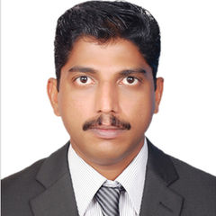 Prabhakaran G  Menon, AREA SALES INCHARGE