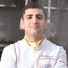 Ahmad Khasawneh, chef trainee 