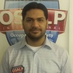 Tanveer Ahmad Naz, Safety, Health, Security Trainer
