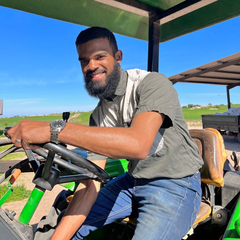 Hishaam Albertyn, farm manager