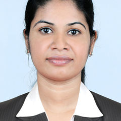 Jisha V, Receptionist cum Human Resources Assistant