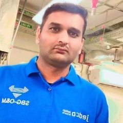 Mohammad Zubair, electrical foreman
