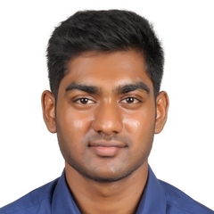 Sidharth Santhosh, Imports Coordinator 