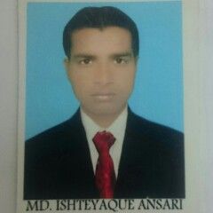 Mohammed Ishteyaque Ansari, forklift operator 