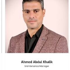 Ahmed Abdul khalik Mohamed Basiouny, مدير صيانة بشركة نقليات وتعدين وخدمات لوجيستية