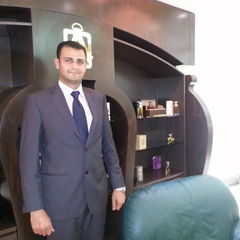 Ahmed Abbas, shop manager