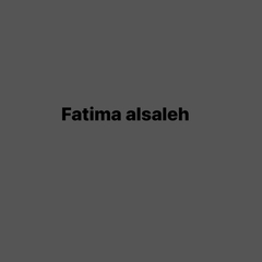 Fatima Alsaleh, infrastructure suppport 